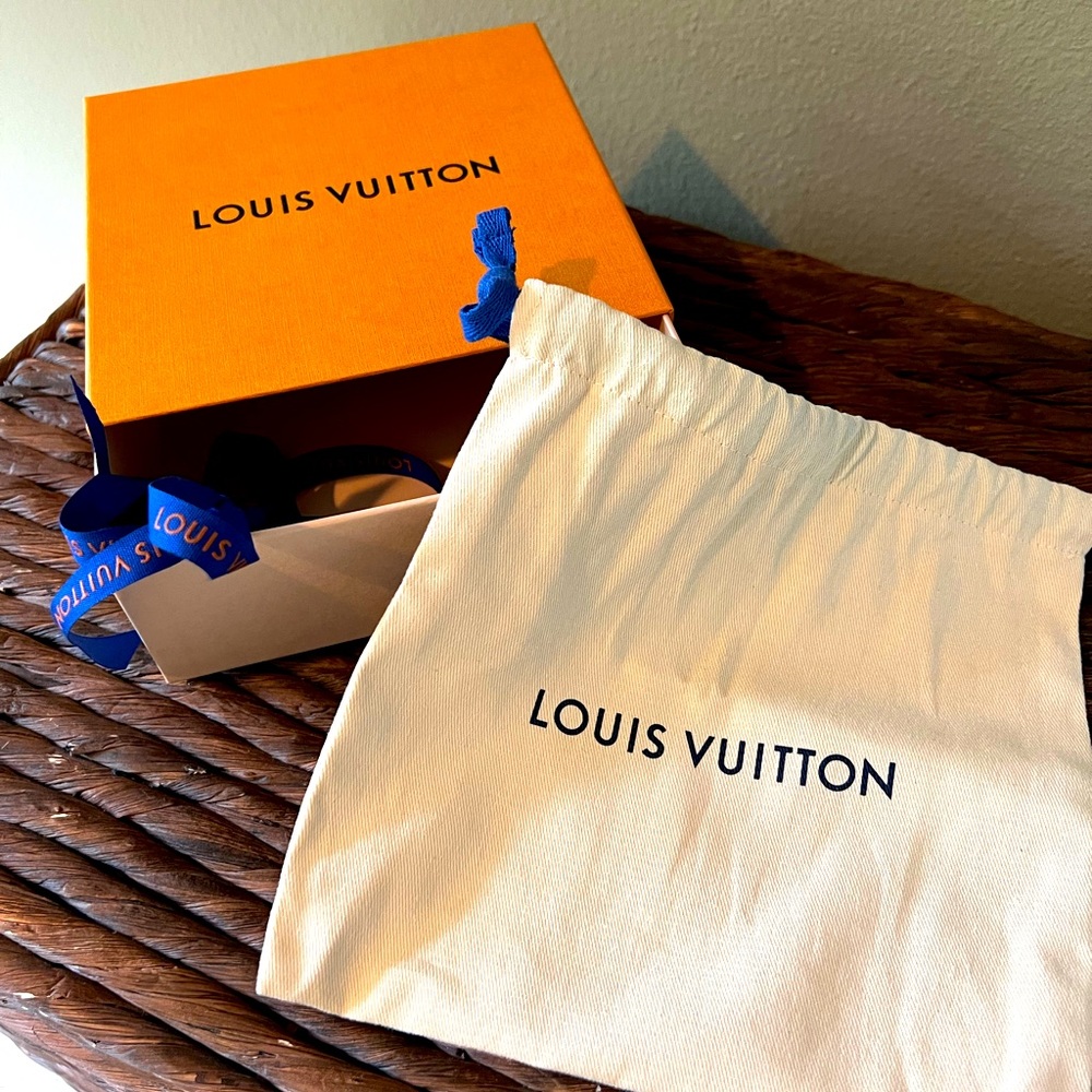 Louis Vuitton Box - 6.5 x 6.5 x 2.5 with Bag and Ribbon